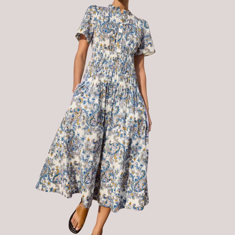 Image of paisley dress