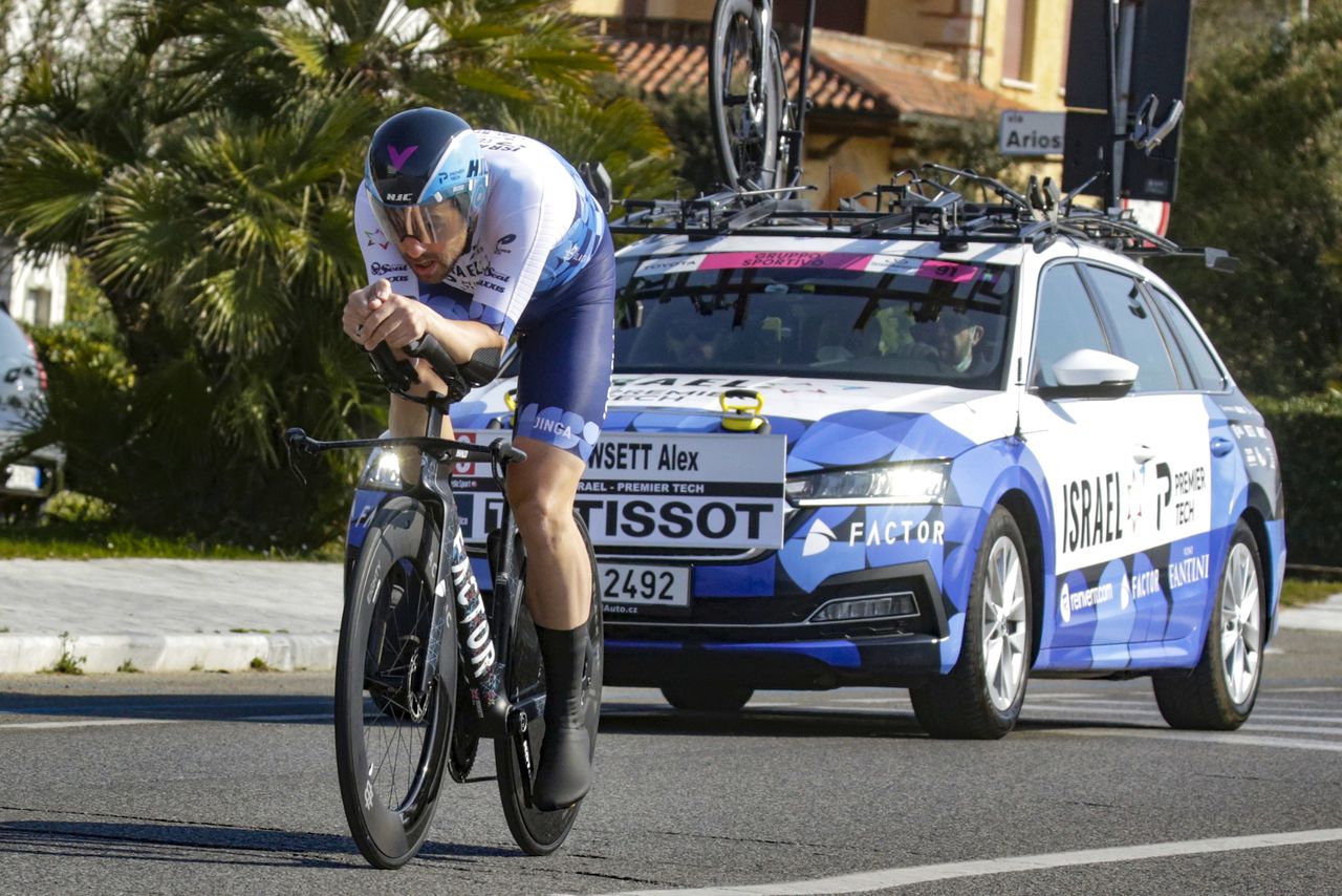 Tirreno Adriatico 2022 57th Edition 1st stage Lido di Camaiore Lido di Camaiore 139 km 07032022 Alex Dowsett GBR Israel Premier Tech photo Roberto BettiniSprintCyclingAgency2022