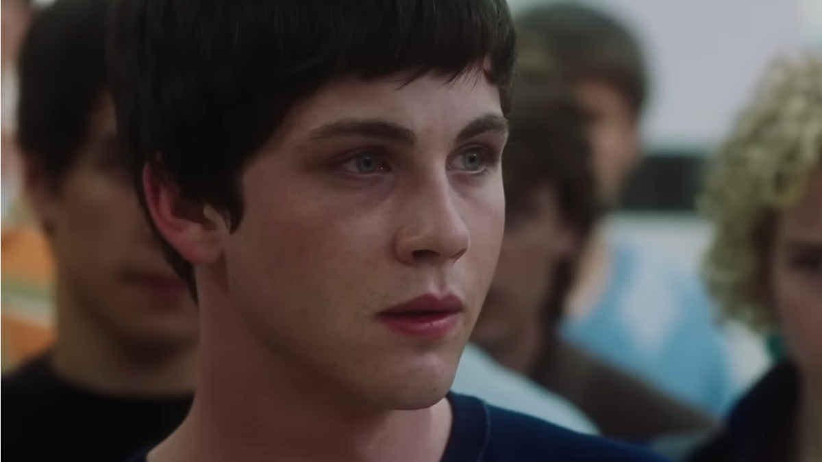 Logan Lerman in The Perks of Being a Wallflower.