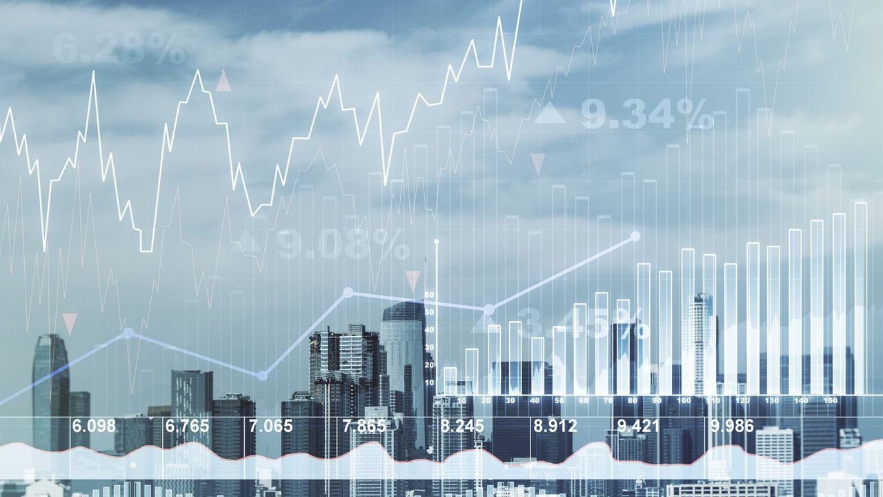 Concept art for bonds, yields, investing