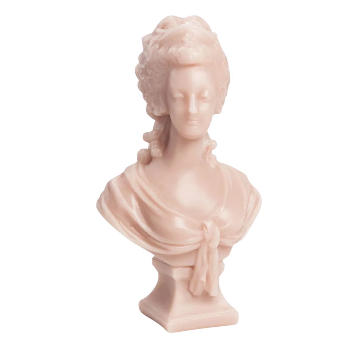 Marie-Antoinette bust wax candle 