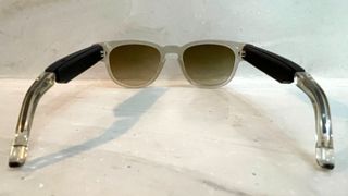 Fauna Audio Spiro Transparent Brown Sunglasses