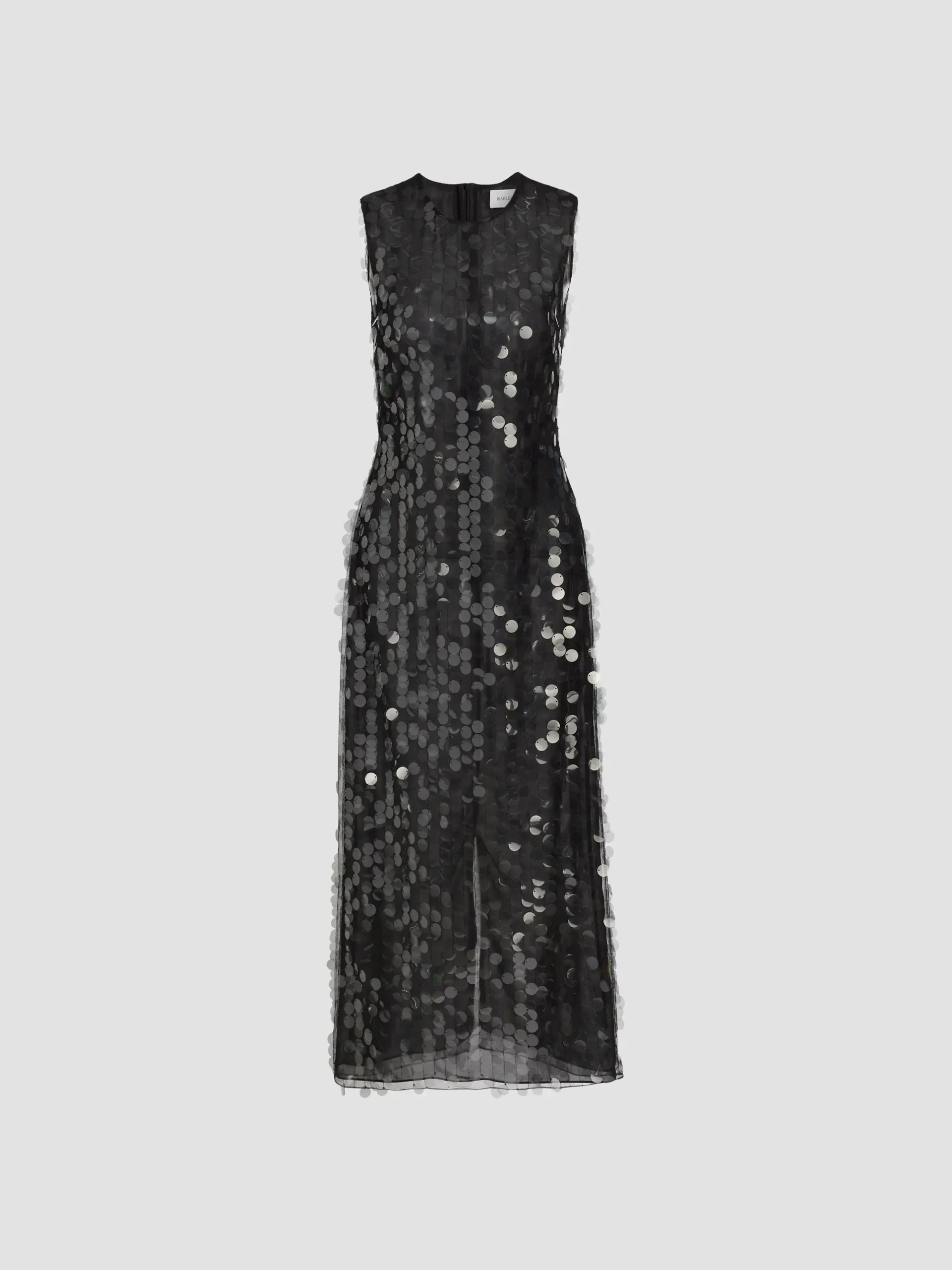 Tovia Paillettes Sheath Midi-Dress