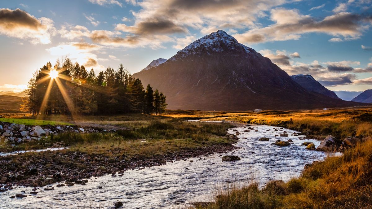 Buachaille Etive Mor on the West Highland Way