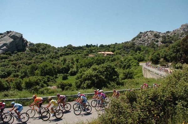 The Sardinia countryside.