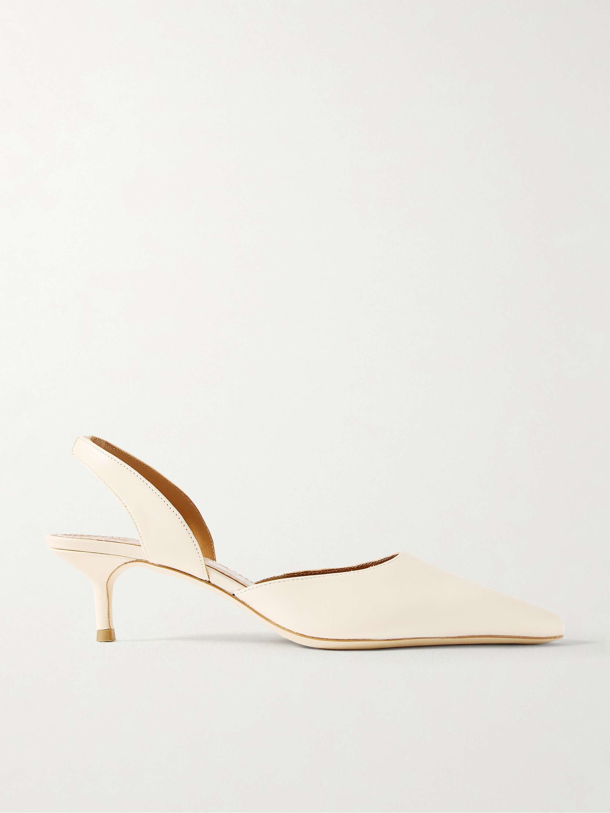 Sebastian Leather Slingback Pumps