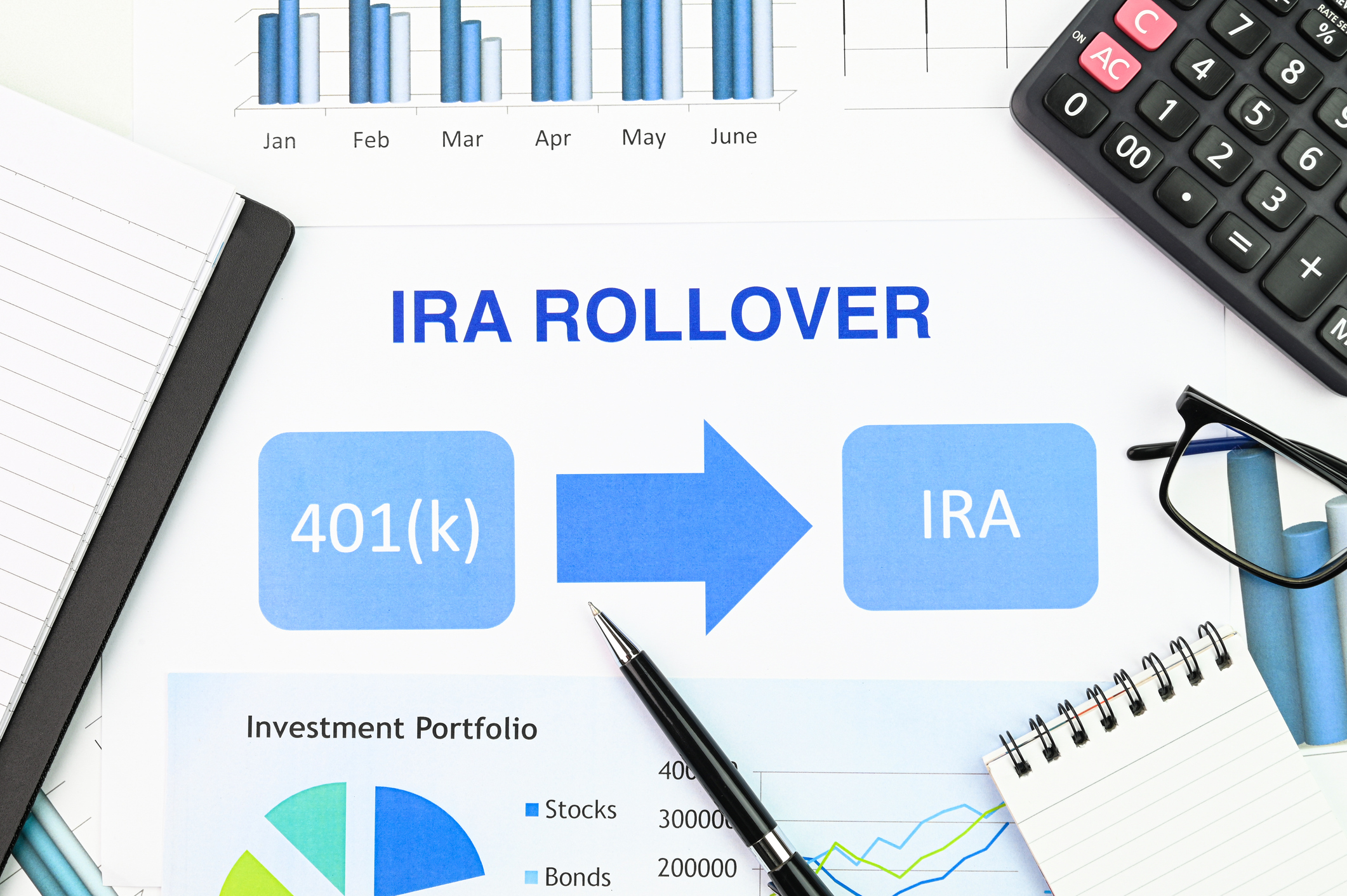 IRA Rollover. Rolling over your 401k to IRA plan.