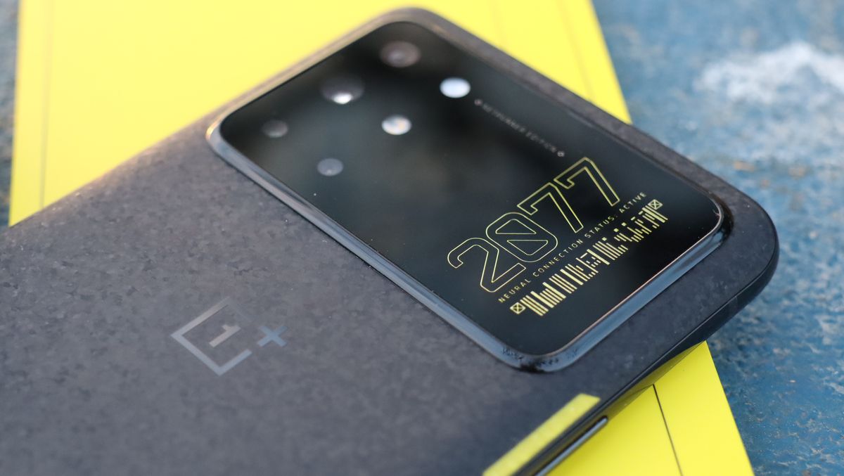 OnePlus 8T Cyberpunk 2077 Edition hands-on: our time with the grimy future  phone | TechRadar