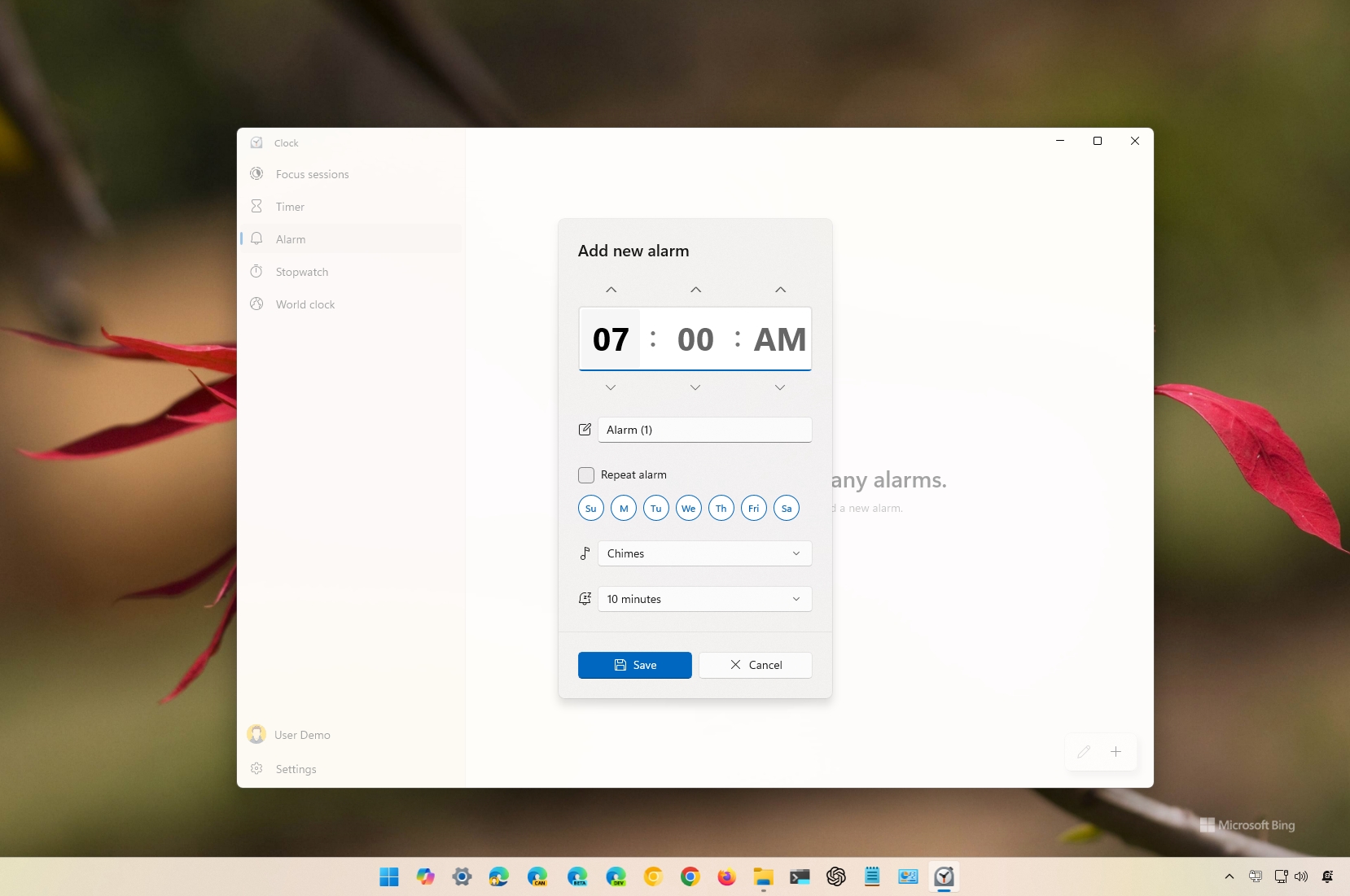 How to use alarm, timer, and stopwatch on Windows 11