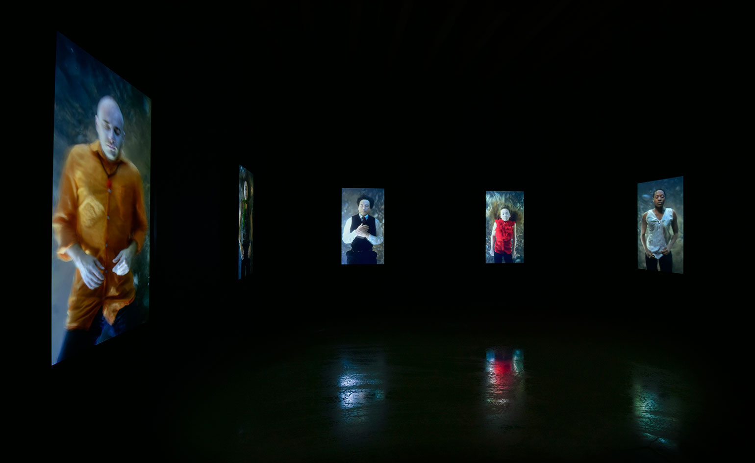 The Dreamers in situ.