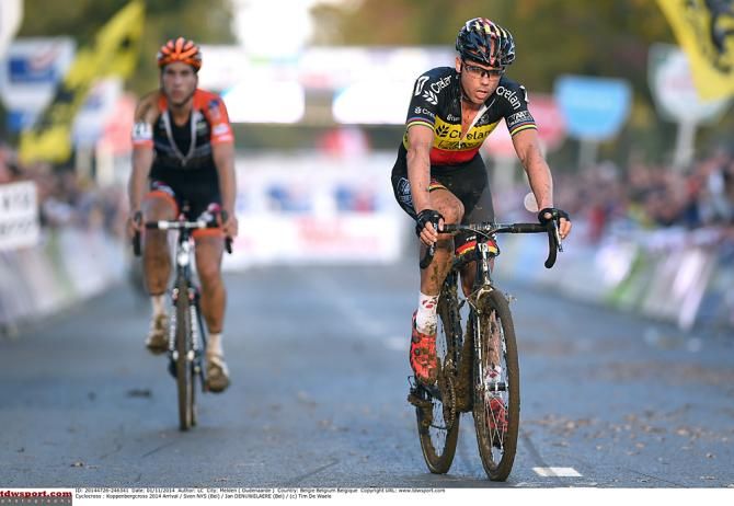Sven Nys (Crelan-AA Drink Team) is forced to settle for second place at Koppenbercross
