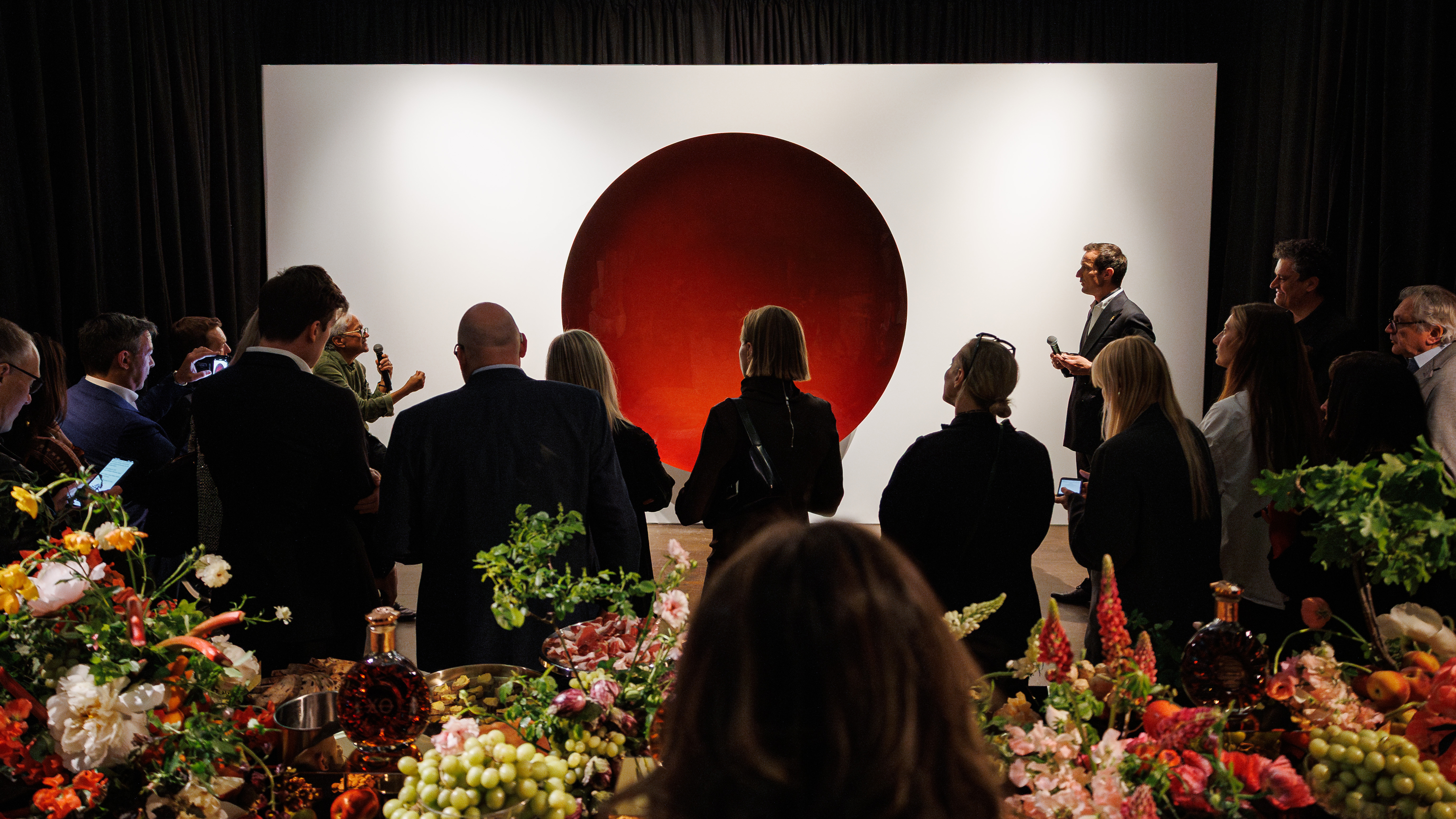 Event to launch Rémy Martin x Anish Kapoor XO decanter and artwork at ICA in London, 2025
