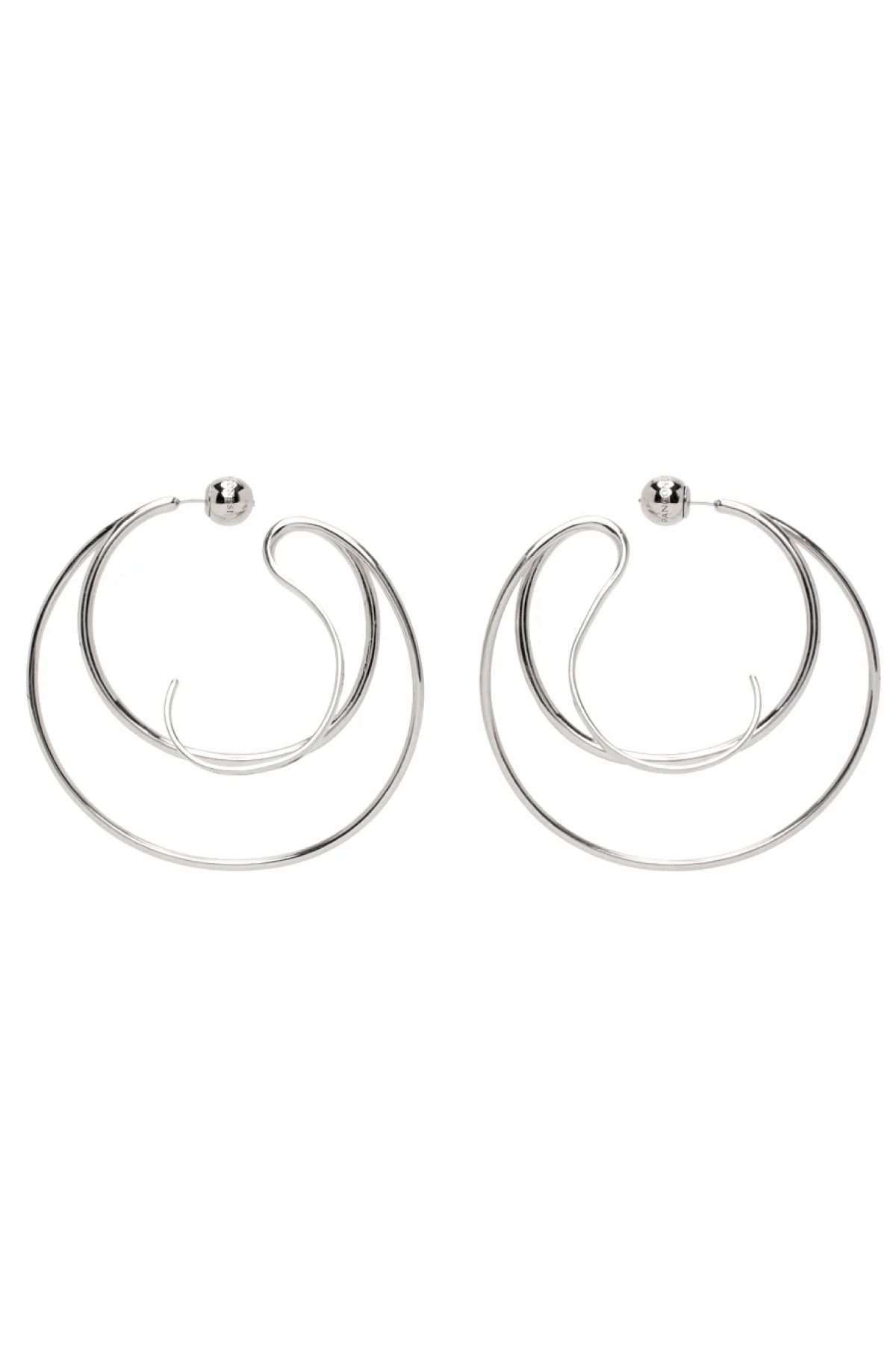 Panconesi Silver Kilter Earrings