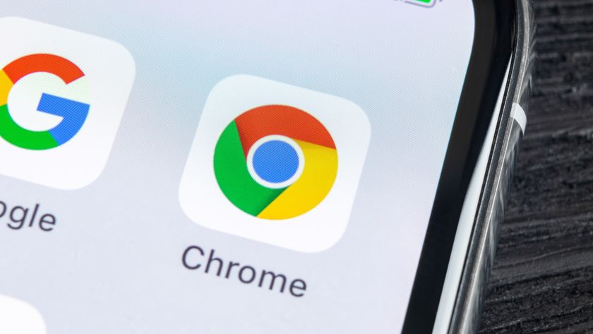 Google Chrome app on iPhone 