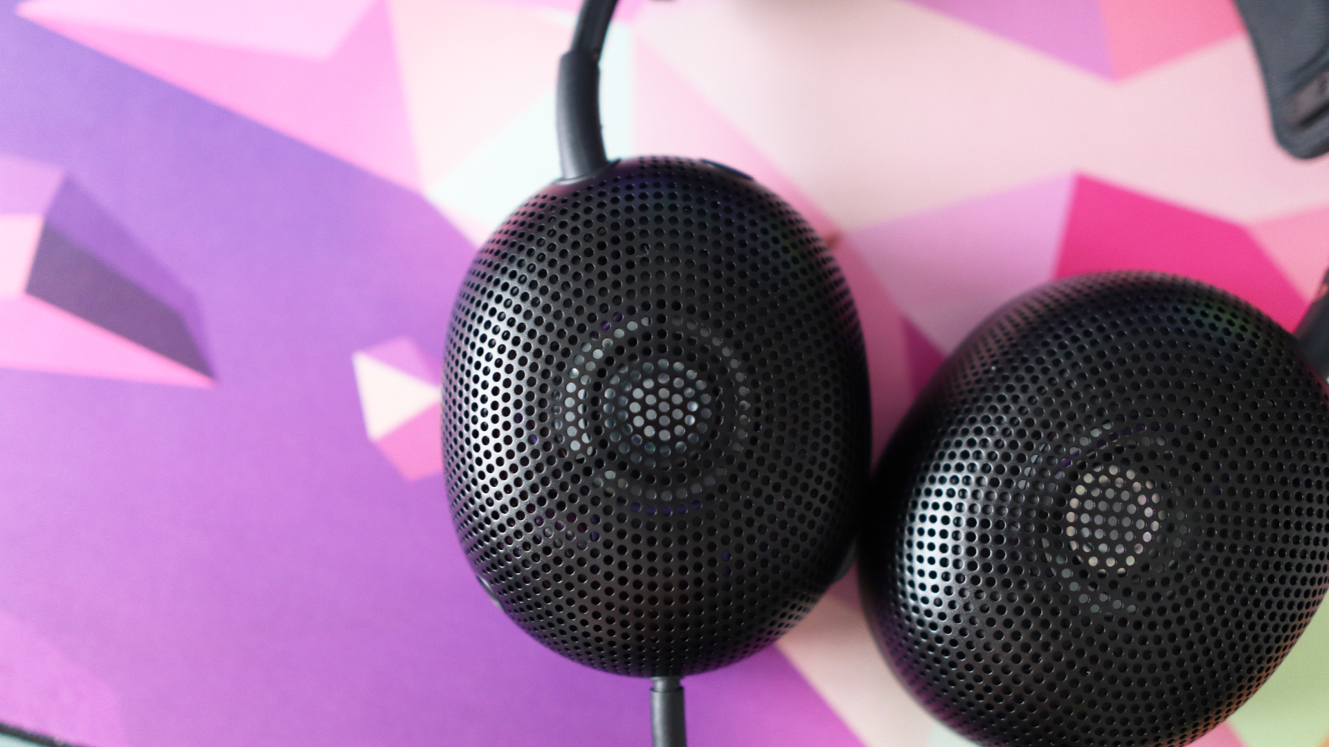 Sony Inzone H6 Air headset on a mouse pad.