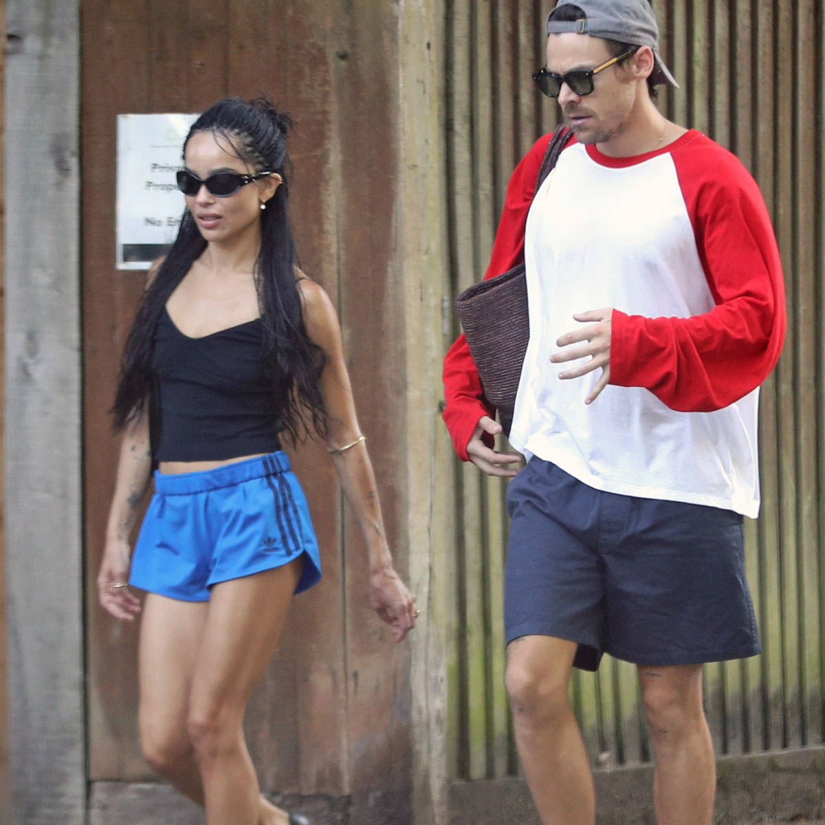 Zoe Kravitz and Harry Styles