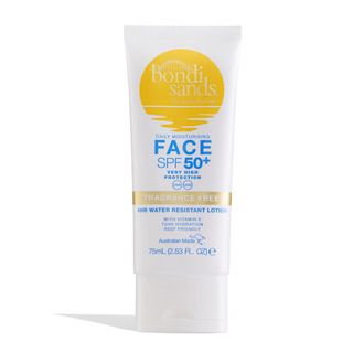 Bondi Sands SPF 50+ Fragrance Free Sunscreen Lotion for Face