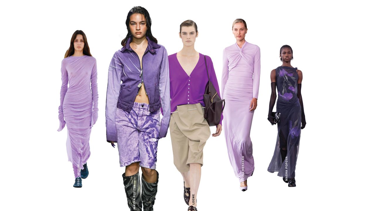 purple fashion trend