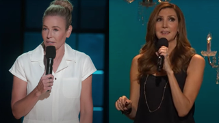 Chelsea Handler and Heather McDonald