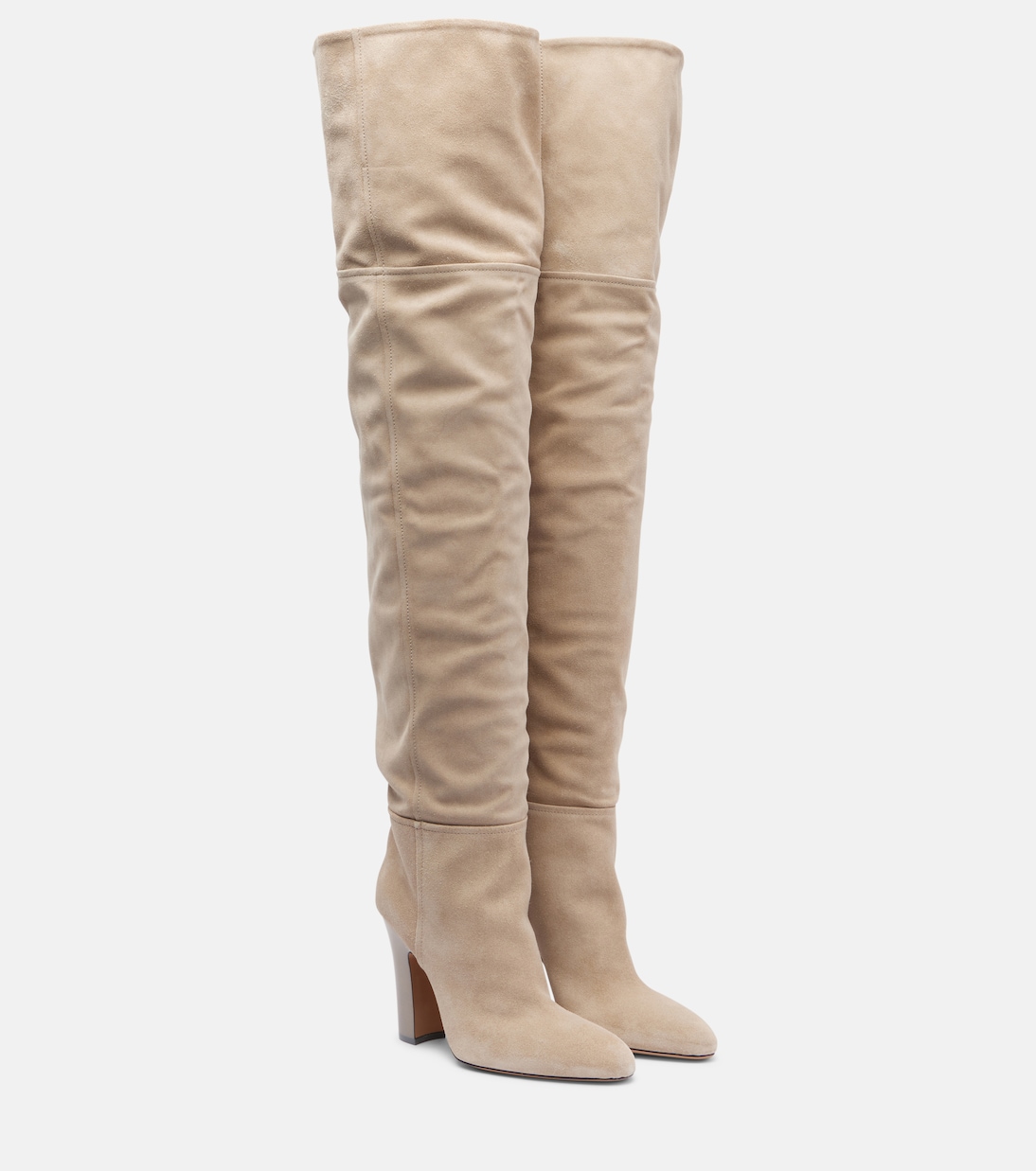 Lavinia 100 Suede Over-The-Knee Boots