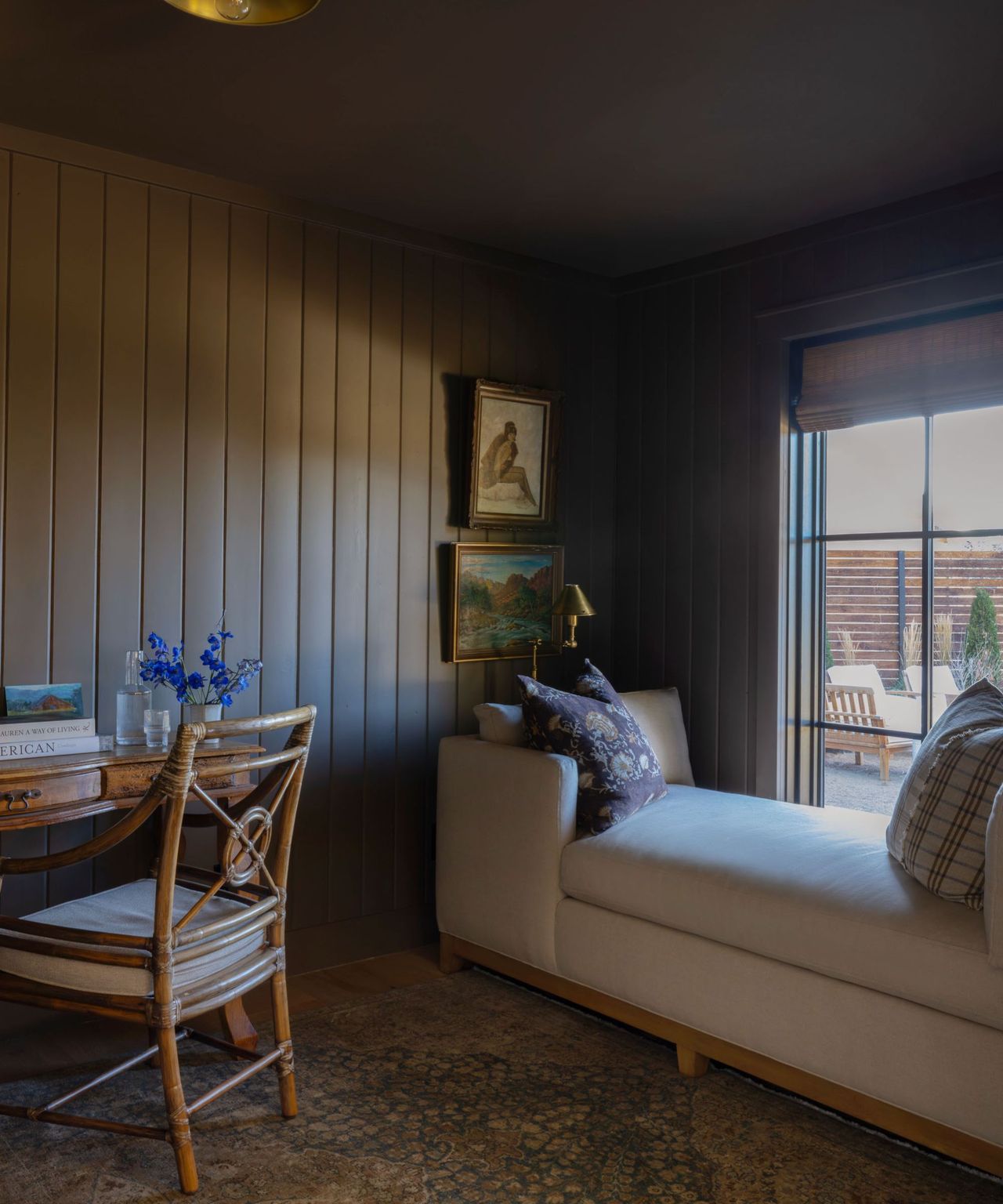 a calm ranch-style home designed by Clouz Houz