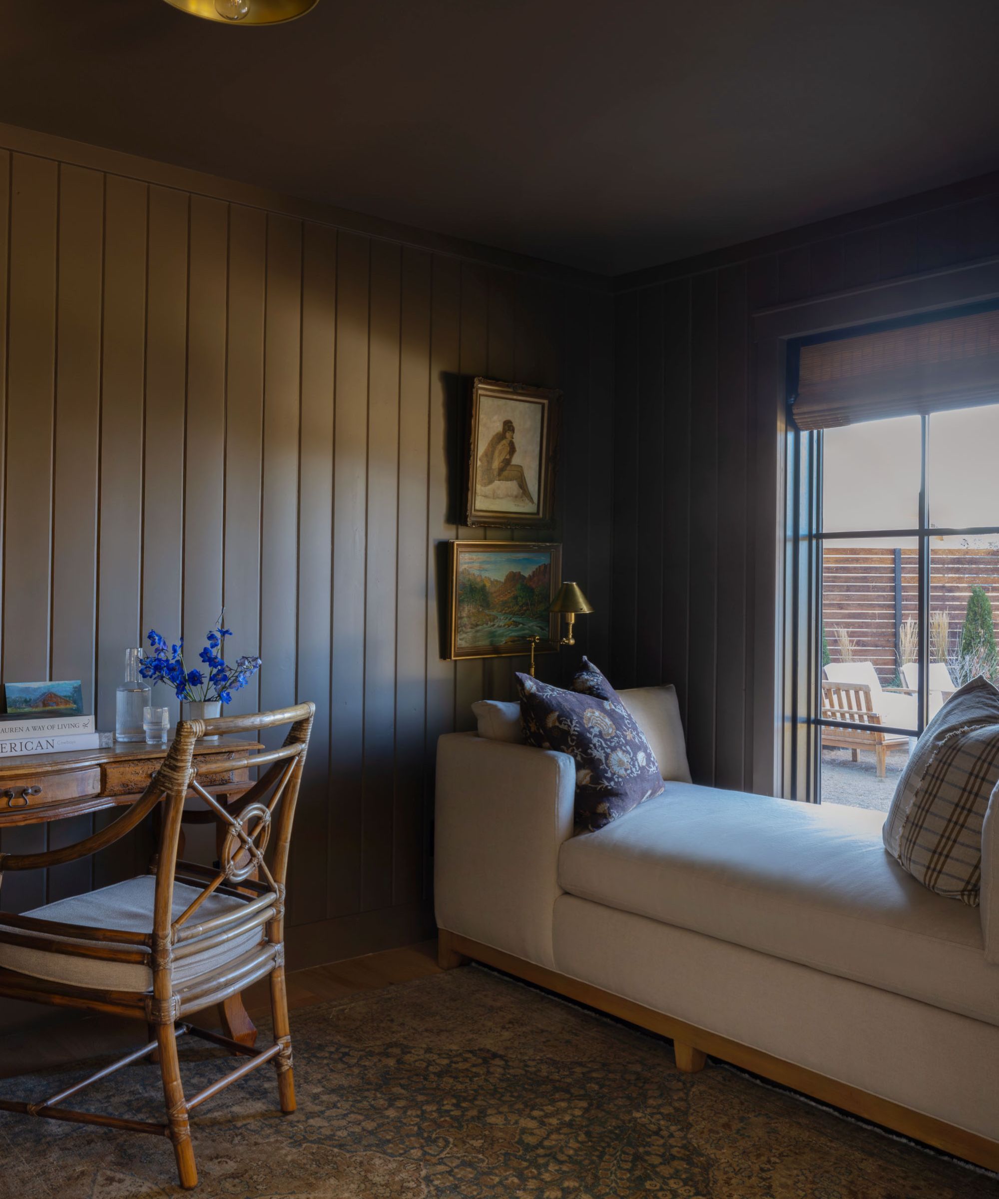 a calm ranch-style home designed by Clouz Houz