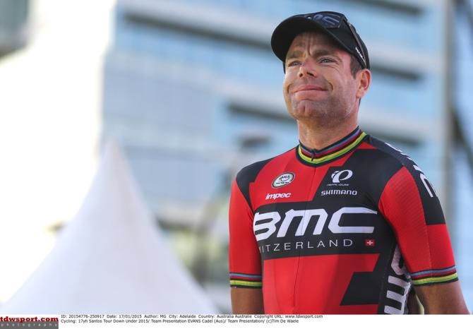 Australia's Cadel Evans (BMC Racing) is taking part in his final Tour Down Under