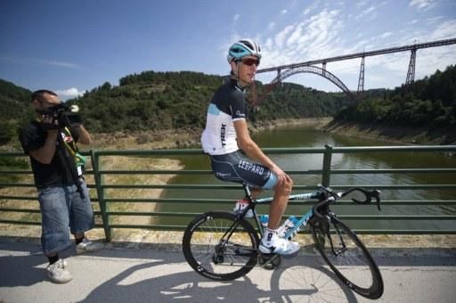 Some more posing from the ever-popular Andy Schleck.