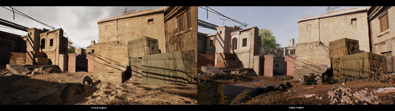 Images from a Dagor Engine demo