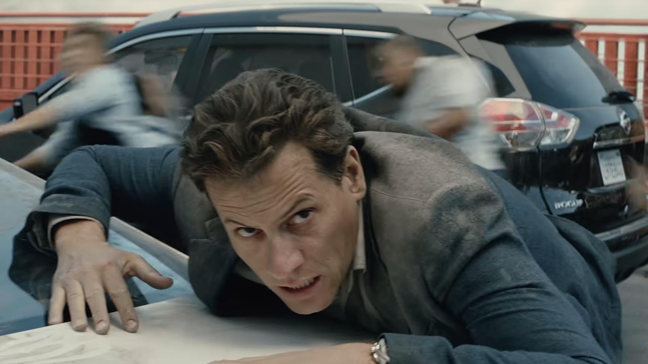 Daniel falling on a car in San Andreas