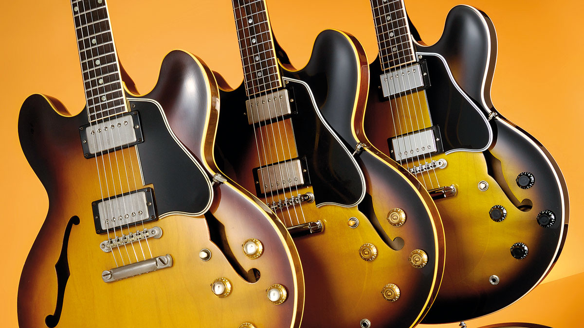 Gibson ES-335 semi-hollow guitars