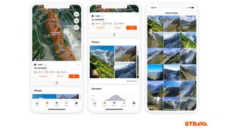 Strava app on Android phone