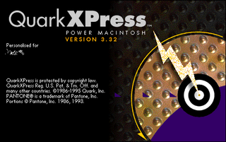 Quark Xpress v3.32