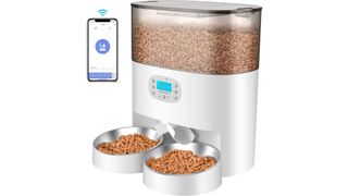 HoneyGuardian 6L Automatic Cat Feeder for 2 Cats