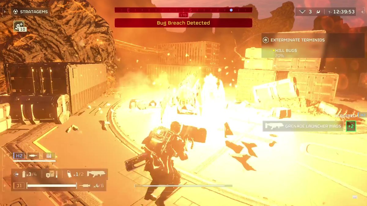 How to use the helldivers 2 grenade launcher effectively gamesradar 