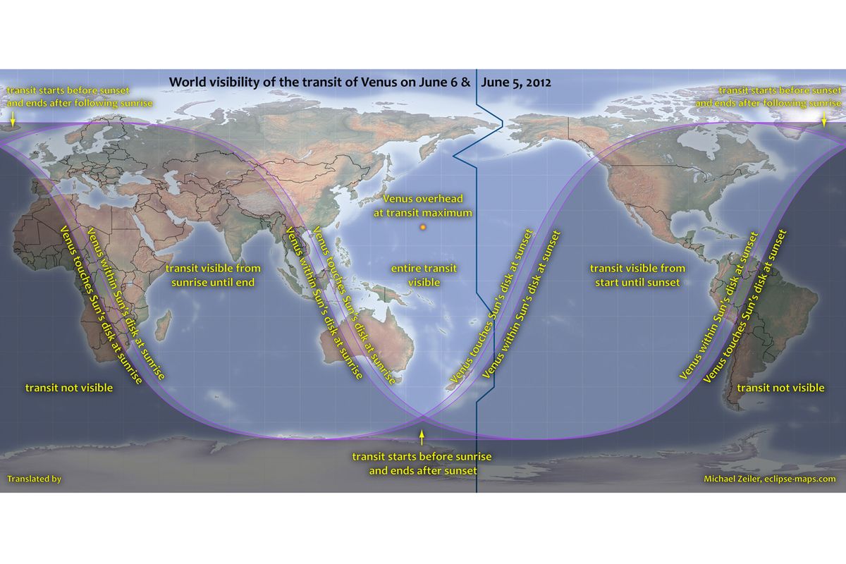 America&#039;s national parks, venus transit