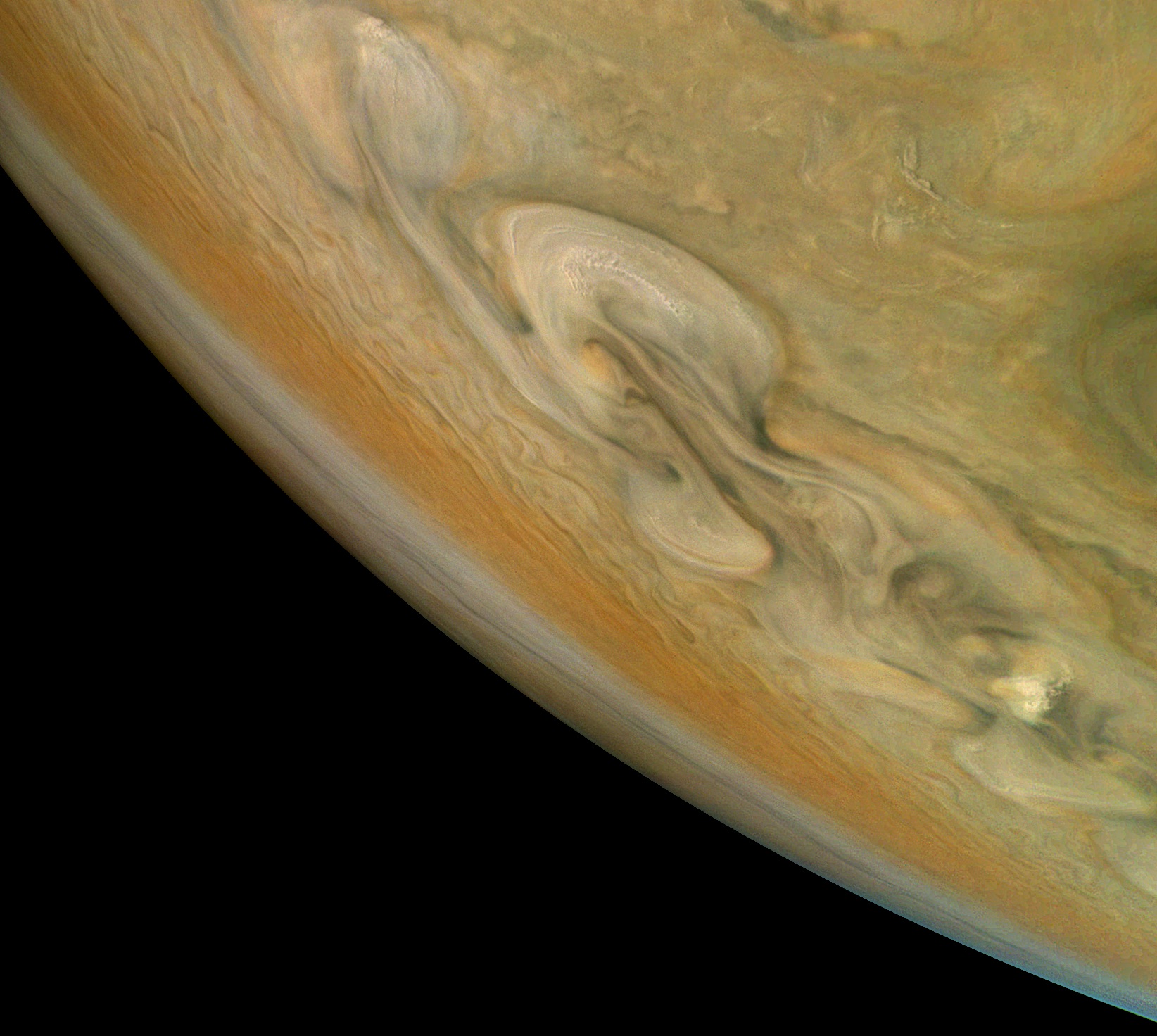 Jupiter&#039;s raging storms