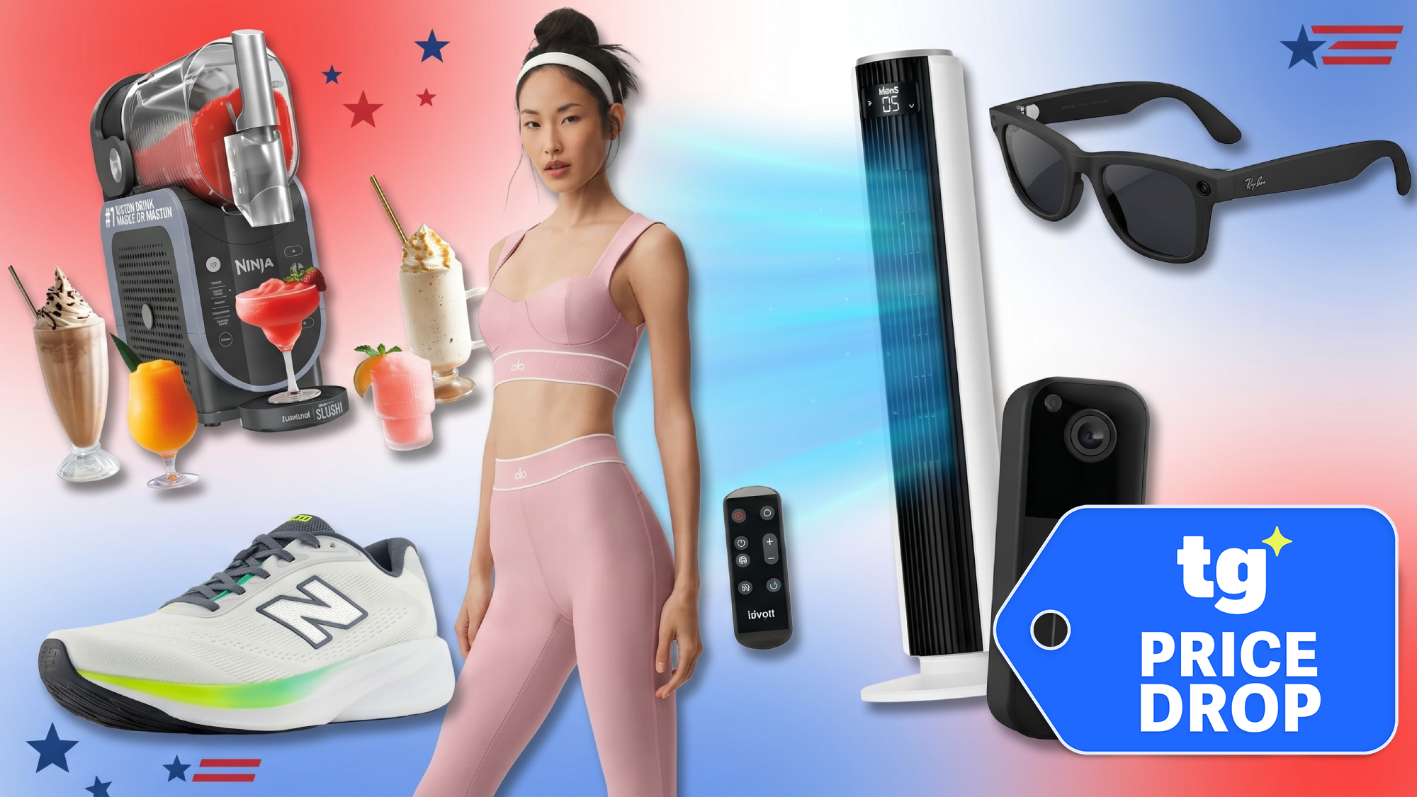 Collage of Memorial Day sales