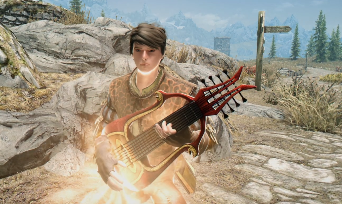 This Skyrim bard magic mod lets you use your Spice Girls collection to smite enemies