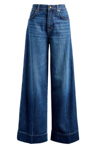 Softdrape Denim Superwide-Leg Jeans