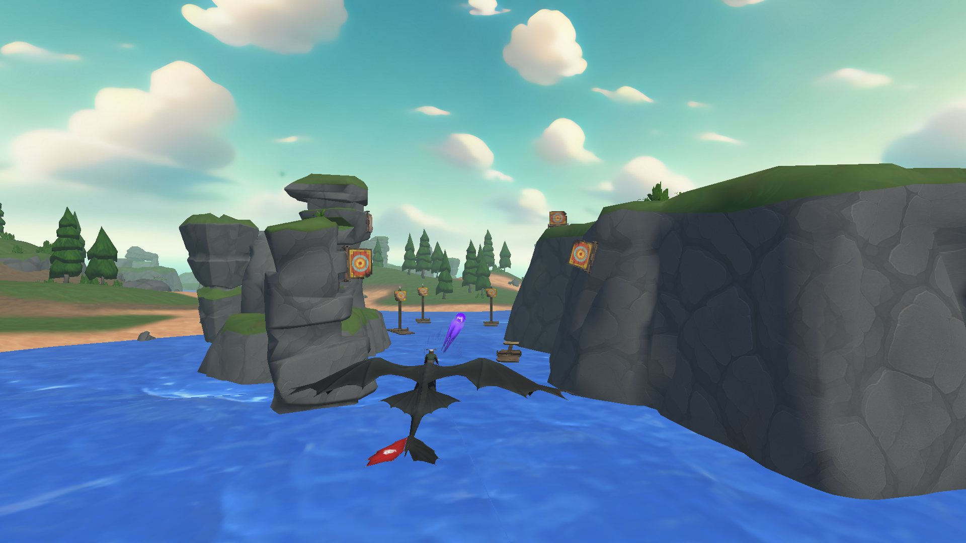 An image from How to Train Your Dragon: Riders of the Skies game for Nex Playground