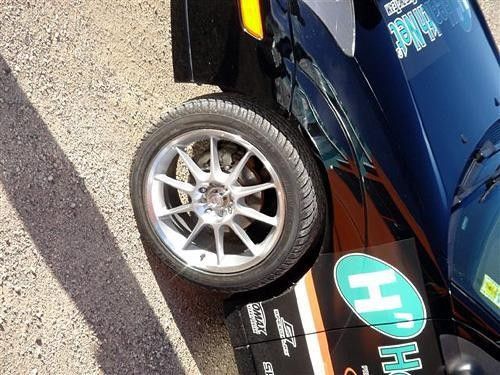 Bling bling - it's the team's Ford Focus