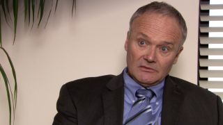 Creed looking concerned in The Office