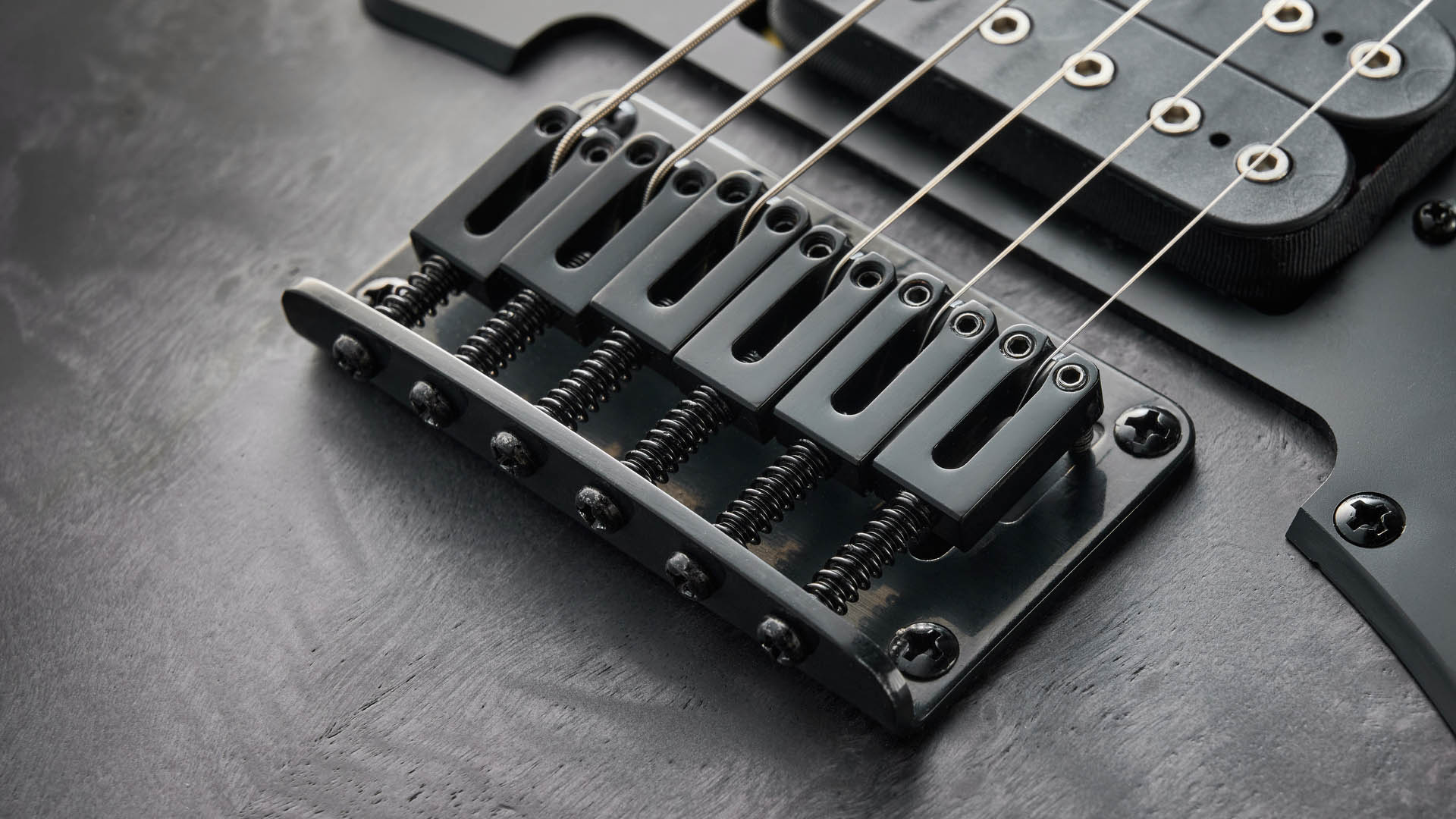 The Ibanez Standard Series RGR431PB finished in Charcoal Gray Flat