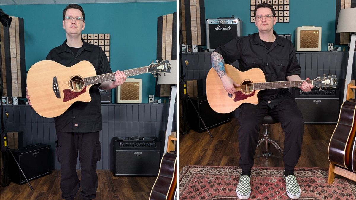 Best acoustic guitars for beginners: D'Angelico Premier Gramercy
