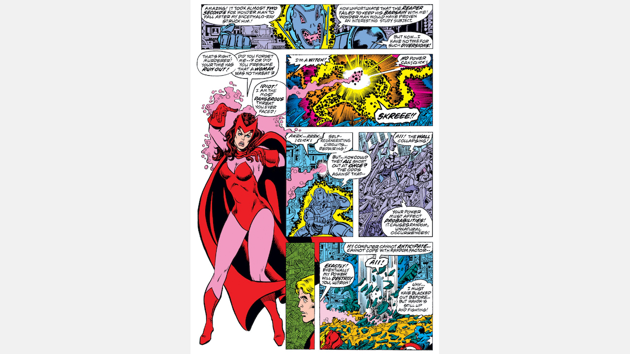 Image of Scarlet Witch using her powers