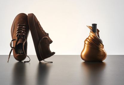 Kim Jones creates glass of cognac in sneaker form for Hennessy