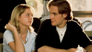 Michelle Williams and James Van Der Beek in Dawson's Creek