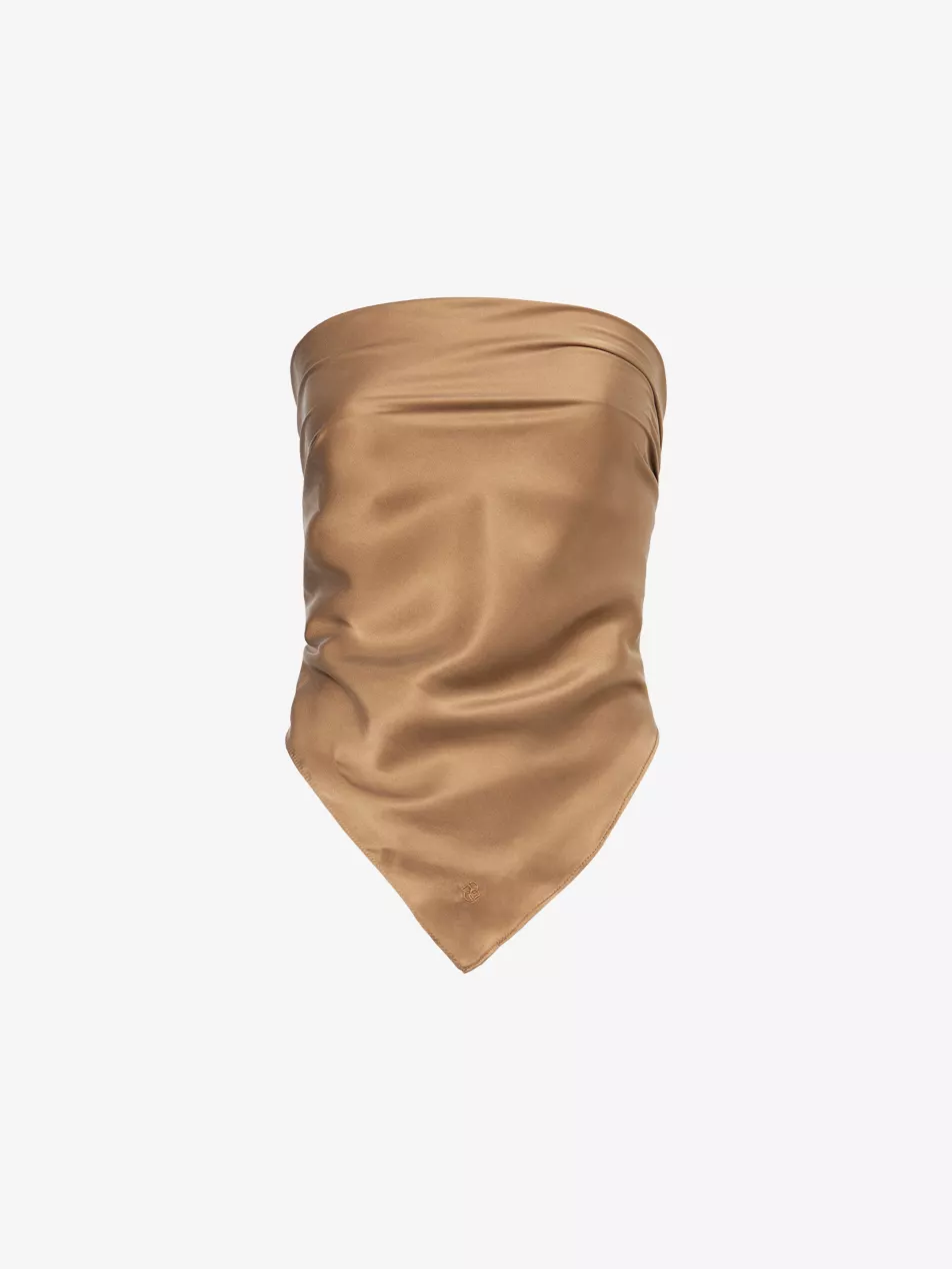 Percy Scarf Silk Top