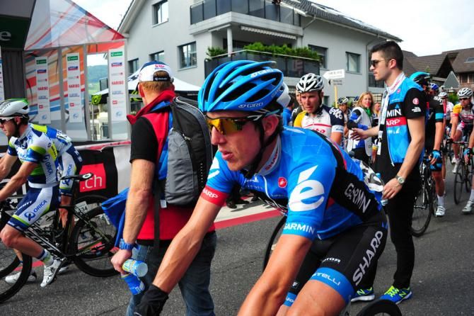 Daniel Martin (Garmin-Sharp) after the finish of stage 4 in Buochs